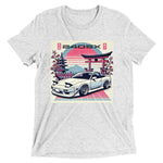 Japanese Aesthetic 240sx tri-blend t-shirt for JDM Fans 90s Car Culture S13 Tee