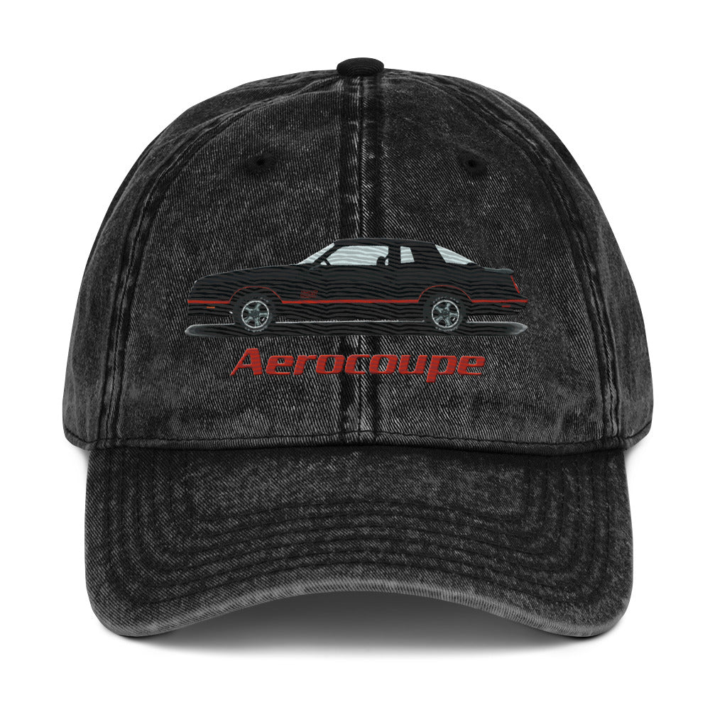 1987 Monte Carlo SS Aerocoupe American Classic Car Club Vintage Cotton Twill Cap dad hat