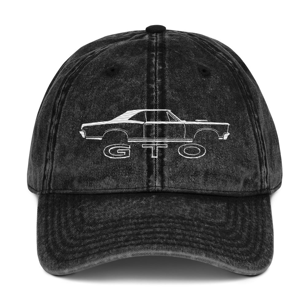 1964 GTO hat for American Muscle Car Owners Enthusiasts Vintage Cotton Twill Cap