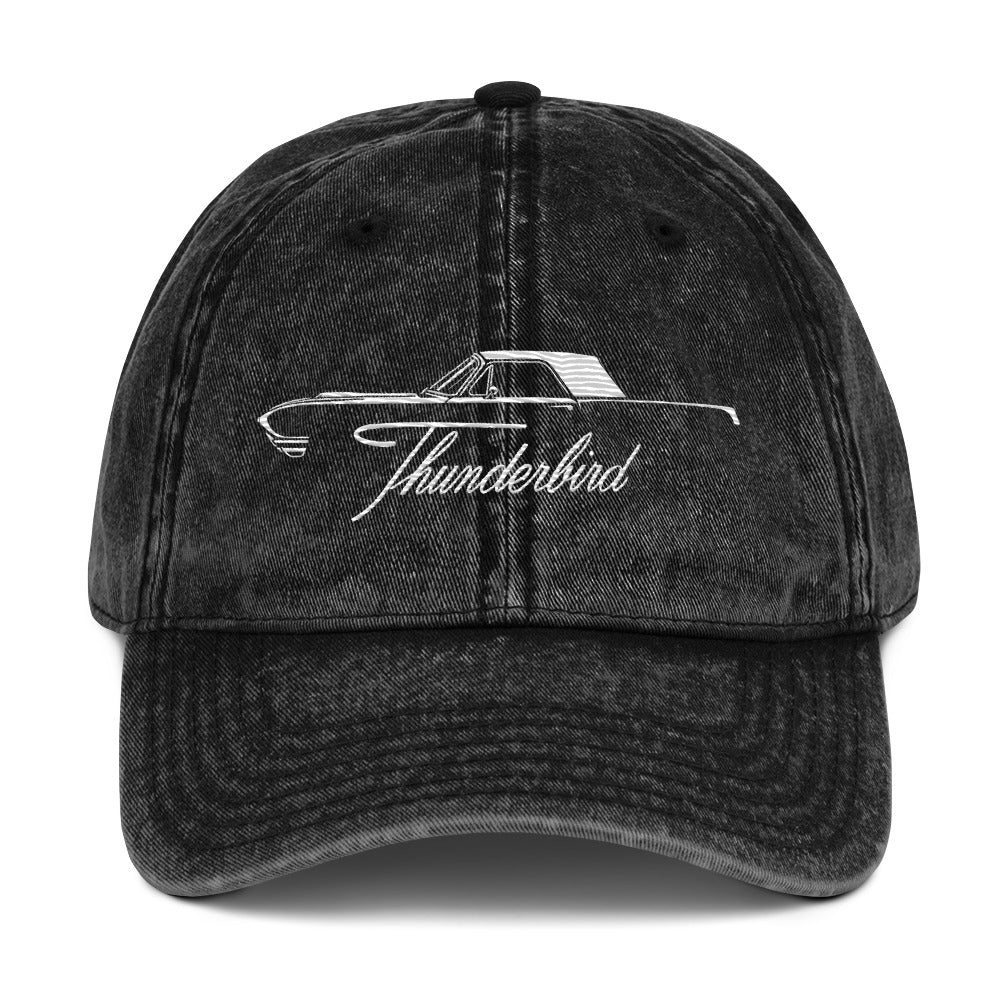 1966 Thunderbird hat for American Classic car Owners Vintage Cotton Twill Cap