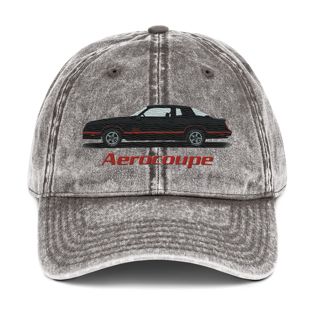 1987 Monte Carlo SS Aerocoupe American Classic Car Club Vintage Cotton Twill Cap dad hat