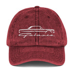 1964 Galaxie Silhouette Emblem American Classic Car Owners Vintage Cotton Twill Cap