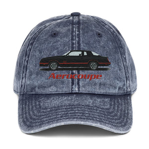 1987 Monte Carlo SS Aerocoupe American Classic Car Club Vintage Cotton Twill Cap dad hat