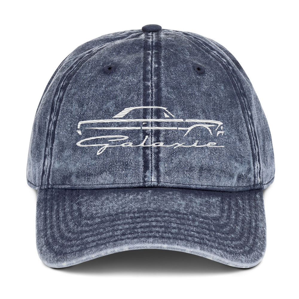 1964 Galaxie Silhouette Emblem American Classic Car Owners Vintage Cotton Twill Cap