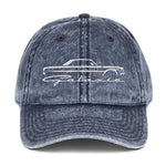 1964 Galaxie Silhouette Emblem American Classic Car Owners Vintage Cotton Twill Cap
