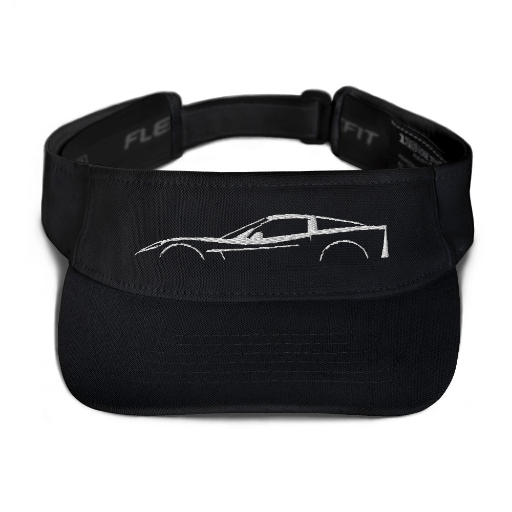 C6 Outline 6th Gen Vette Owner Gift Custom Embroidered Visor