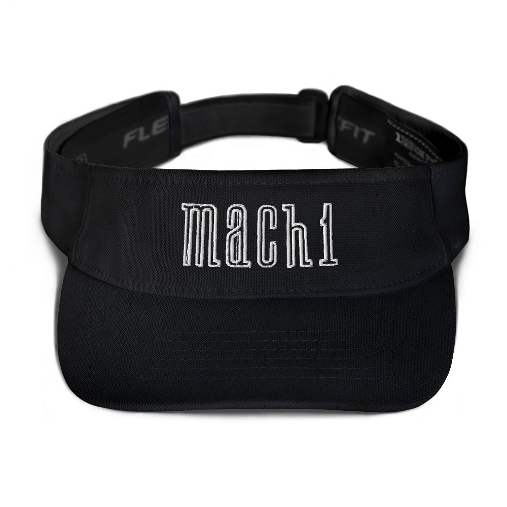 Mach 1 Logo Emblem Retro Muscle Car Collector Custom Embroidered Visor