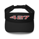 Chevy 427 Engine Block Classic Cars Muscle Car Emblem Embroidered Visor