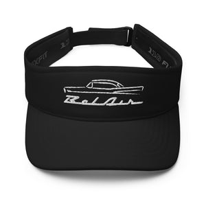 1957 Chevy 57 Belair Bel Air Outline Antique Collector Car Gift Embroidered Visor