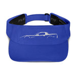 C5 Outline 5th Gen Vette Owner Gift Custom Embroidered Visor