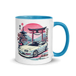 Japanese Aesthetic Integra JDM Fans 90s Japan Car Culture Mug with Color Inside