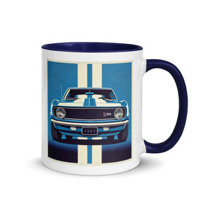 1967 Camaro Z28 Chevy Classic Muscle Car Fans Drivers Gearheads Mug with Color Inside