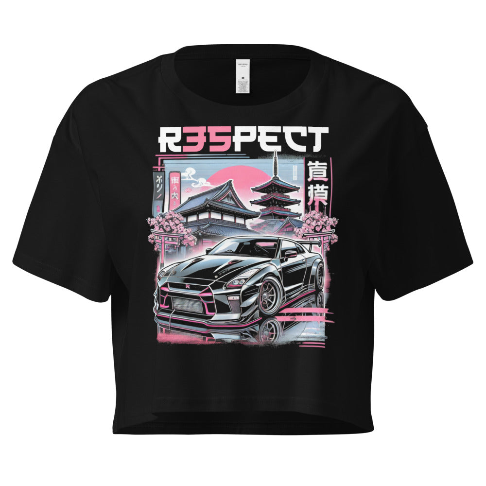 R35 GT-R JDM Fans Women’s crop top