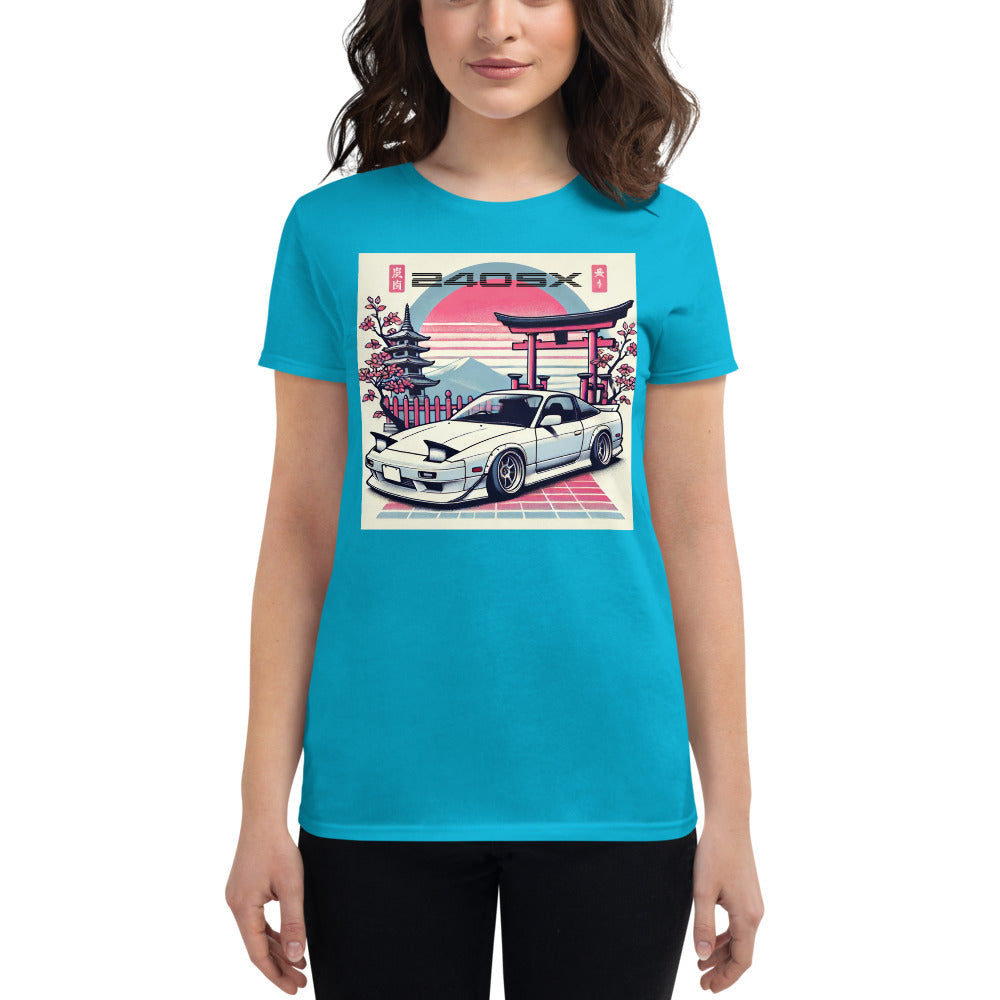 Japanese Aesthetic 240sx JDM Fans 90s Car Culture S13 Women's t-shirt