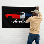 1970 AMC Trans-Am Javelin American Muscle car Collector Garage Office Man Cave Banner Flag 34.5" x 56"