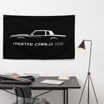 Chevrolet Monte Carlo SS Fourth Gen 1981-1988 Classic Car Owner Gift Garage Office Man Cave Banner Flag 34.5" x 56"