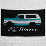 1971 Chevy K5 Blazer CST Vintage Truck Owner Gift Garage Office Man Cave Banner Flag 34.5" x 56"