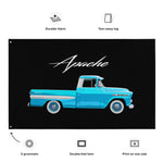 1959 Chevy Apache 31 Fleetside Antique Pickup Truck Garage Office Man Cave Banner Flag 34.5" x 56"