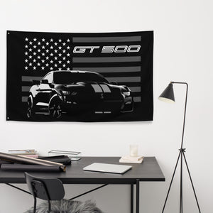 2020 Mustang Shelby GT500 Stang Driver Gift Custom Car Club Garage Office Man Cave Banner Flag 34.5" x 56"