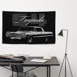 1964 Chevy Impala American Classic Car Custom Garage Office Man Cave Banner Flag 34.5" x 56"