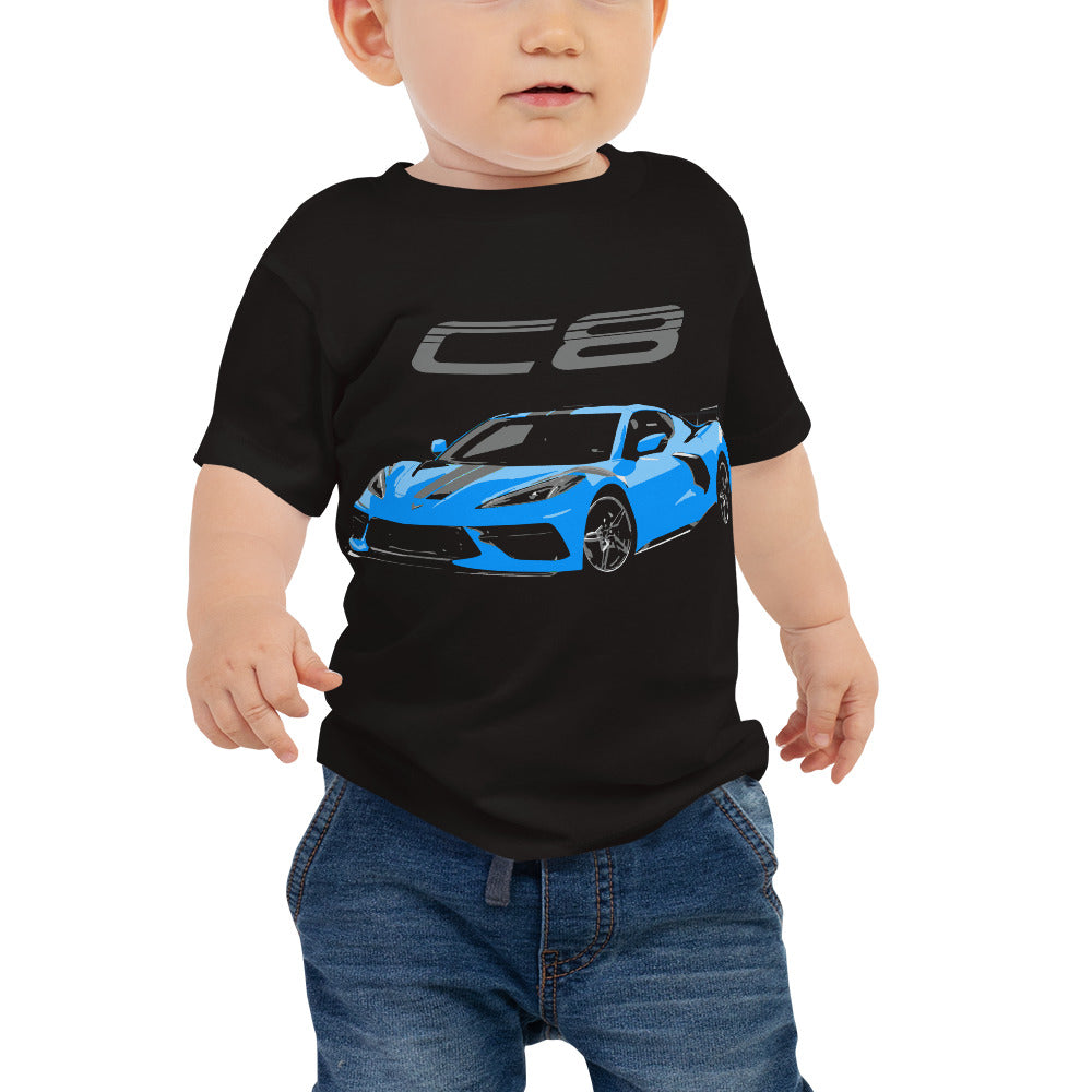 2020 2021 Corvette C8 Baby Jersey Short Sleeve Tee