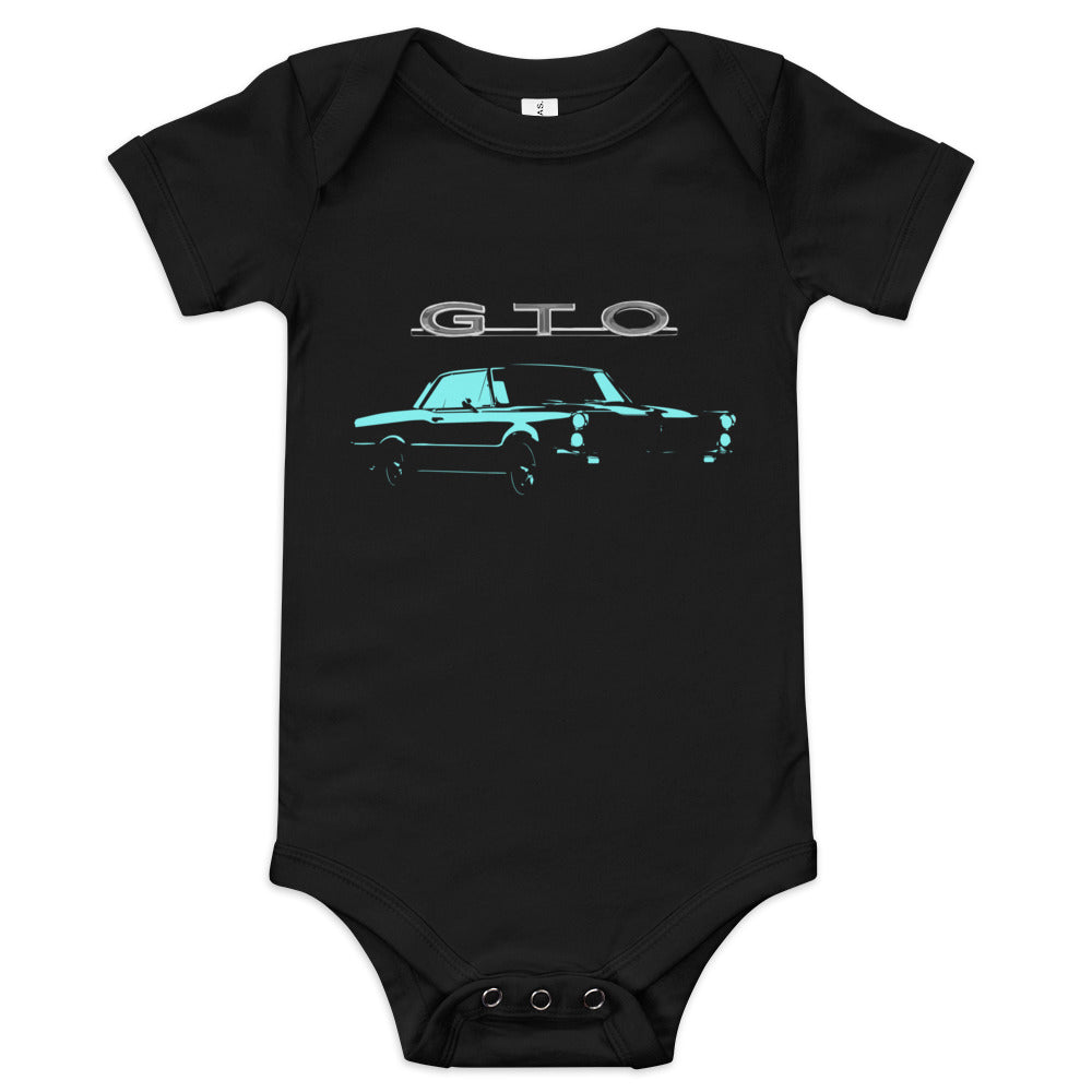 1965 GTO Miami Classic Car Club Edition Baby short sleeve one piece