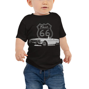 1966 Ford Thunderbird T-bird Convertible Classic Car 66 Baby Tee T-shirt