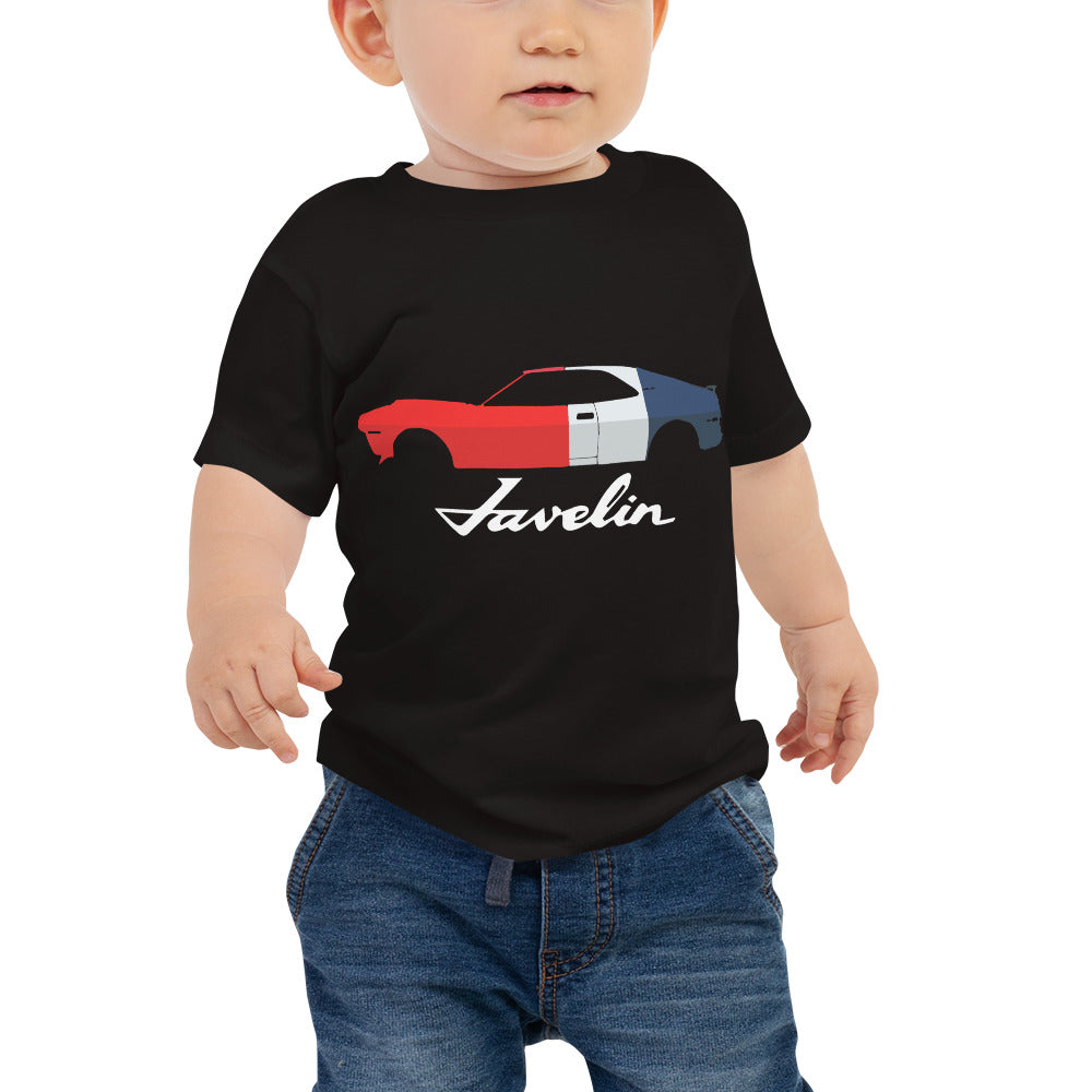 1970 Trans-Am Javelin American Muscle car Collector Baby Jersey Short Sleeve Tee