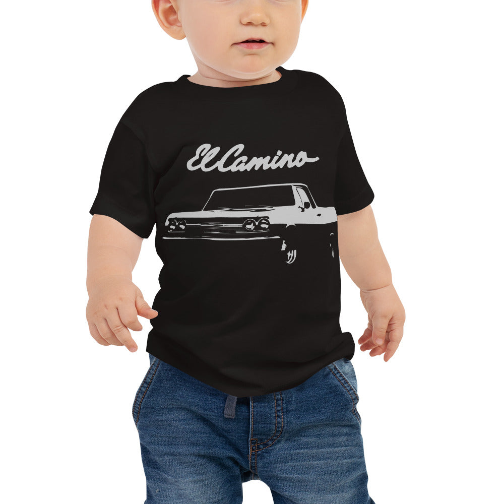 1965 Chevy El Camino Truck Car Second Gen Vintage Collector Cars Baby Jersey Short Sleeve Tee