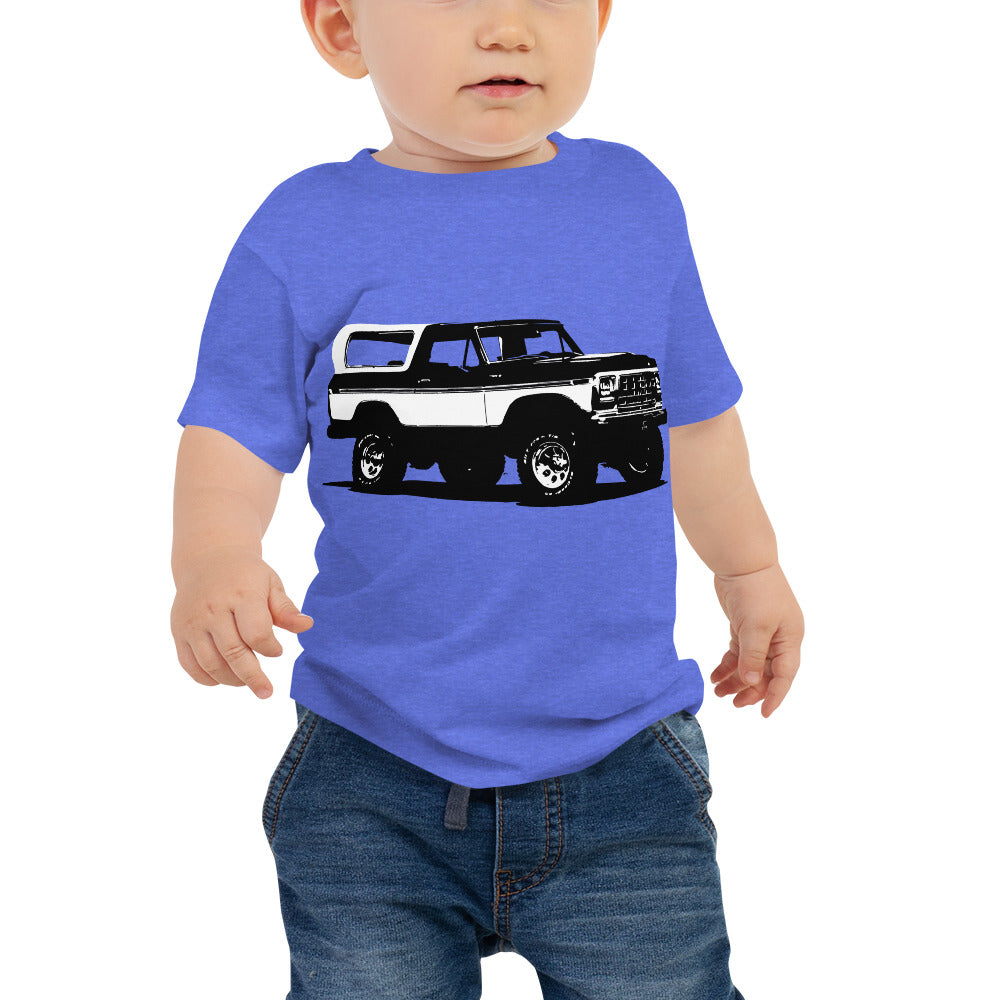 1978 Bronco Vintage Truck Baby t-shirt Jersey Short Sleeve Tee 6 - 24 months
