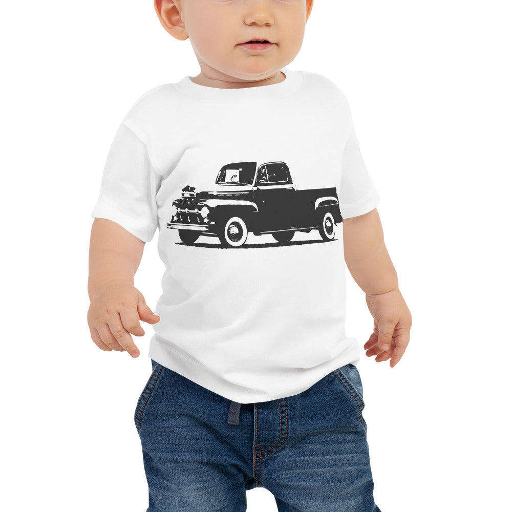1952 Ford F1 Antique Pickup Truck Baby t-shirt Jersey Short Sleeve Tee