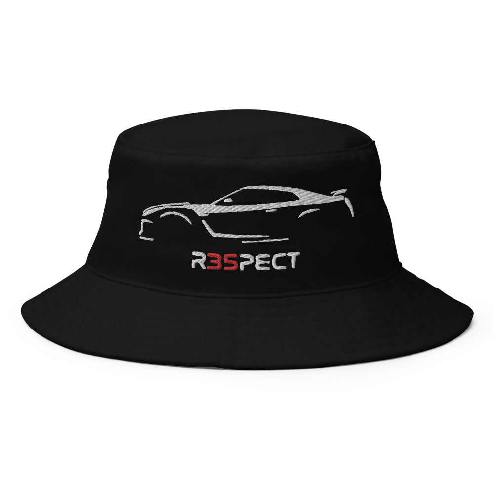 GT-R R35 R35PECT Skyline GTR JDM Silhouette Bucket Hat
