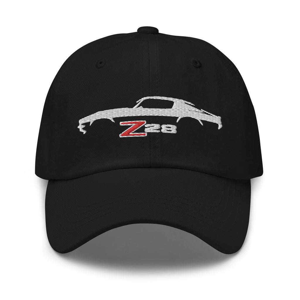 1970 1971 Chevy Camaro Z28 Emblem Silhouette Muscle Car Classic Cars Dad hat