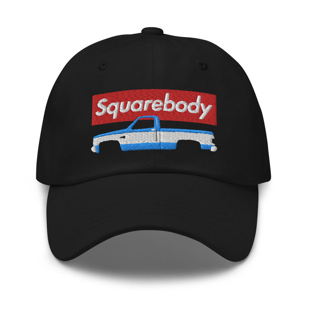 1987 Chevy C10 Silverado Squarebody Square Body Pickup Truck Dad hat