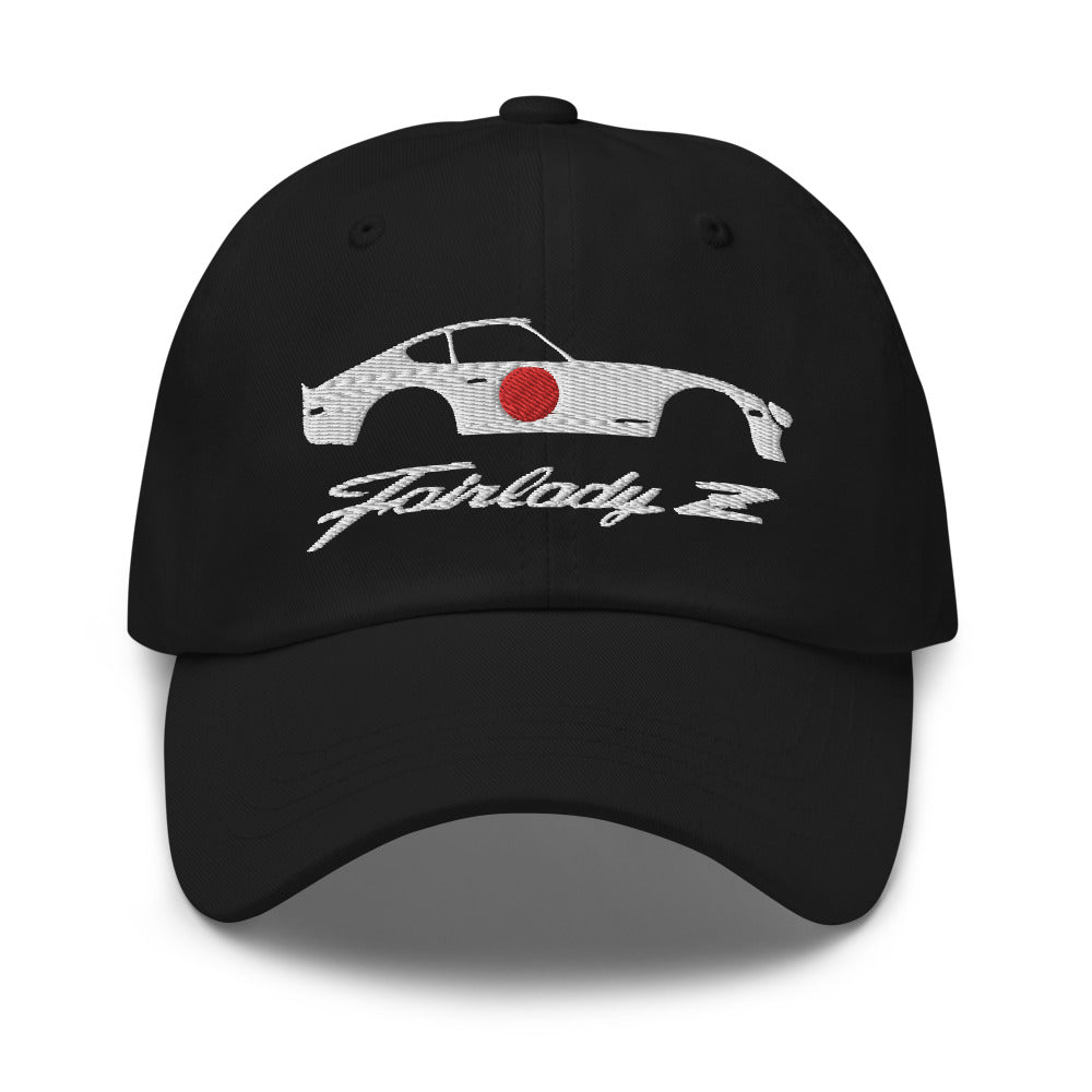 Datsun 280z Fairlady Z Script Japanese JDM Custom Design Embroidered Dad hat