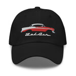 1956 Chevy Bel Air Red Antique Car Collector Cars 56 Belair Dad hat