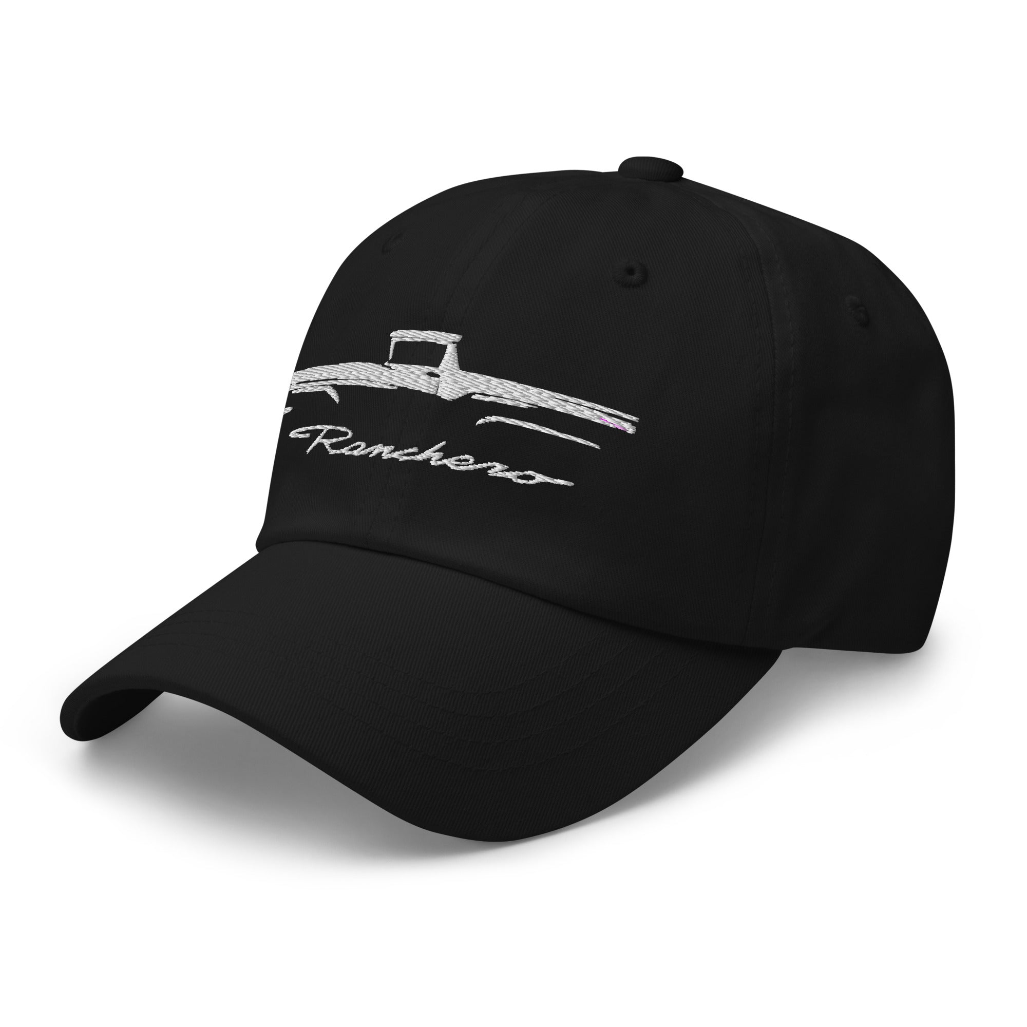 1957 Ranchero Silhouette Outline Art Classic Car Club Custom Embroidered Dad hat