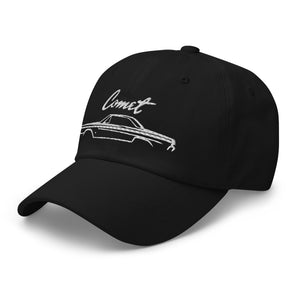 1965 Mercury Comet Cyclone Antique Classic Car Automotive Nostalgia Dad hat