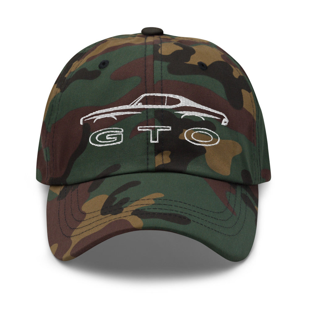 GTO American Muscle Car Collector Classic Cars Owner Gift Dad hat
