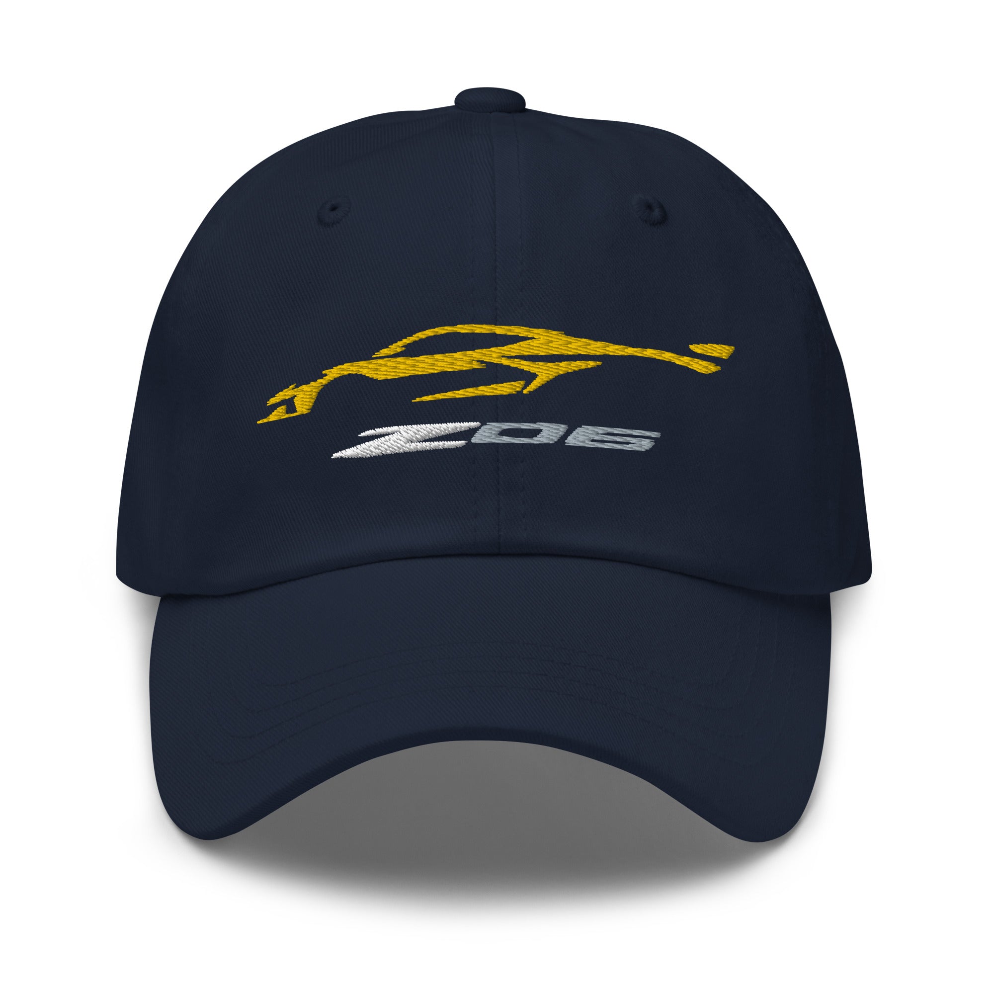 2023 Corvette Z06 C8 Vette Accelerate Yellow Custom Dad hat