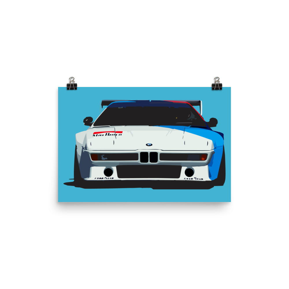 BMW M1 Procar Championship Racer Poster