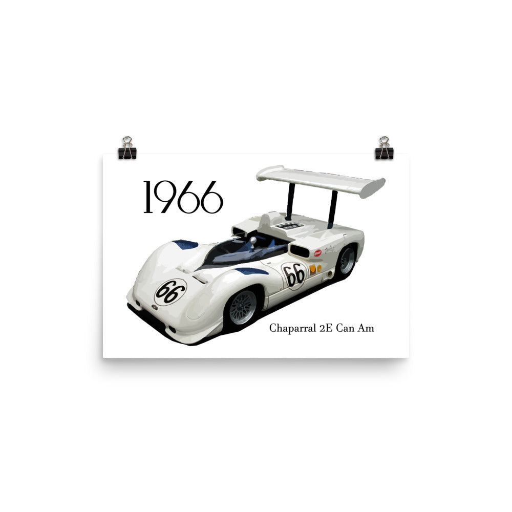 1966 Chaparral Can Am Racer Poster