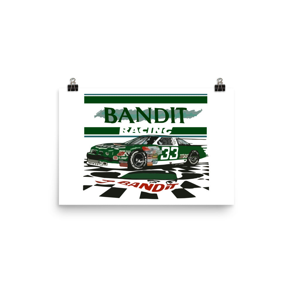 Harry Gant Skoal Bandit Nascar Winston Cup Poster