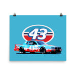 Richard Petty The King 43 Nascar Winston Cup Poster