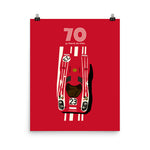 1970 Le Mans  917K Poster