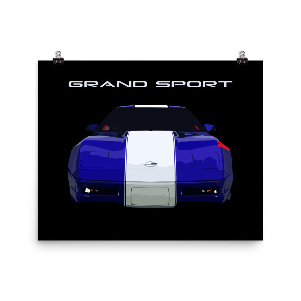 1996 Corvette Grand Sport Poster