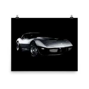 1978 Corvette C3 25th Anniversary Poster