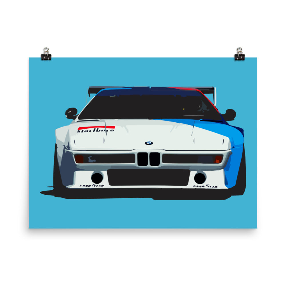 BMW M1 Procar Championship Racer Poster