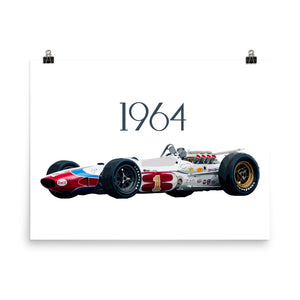 1964 Lotus 34 Poster