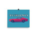 1972 Ford Gran Torino Sport Poster